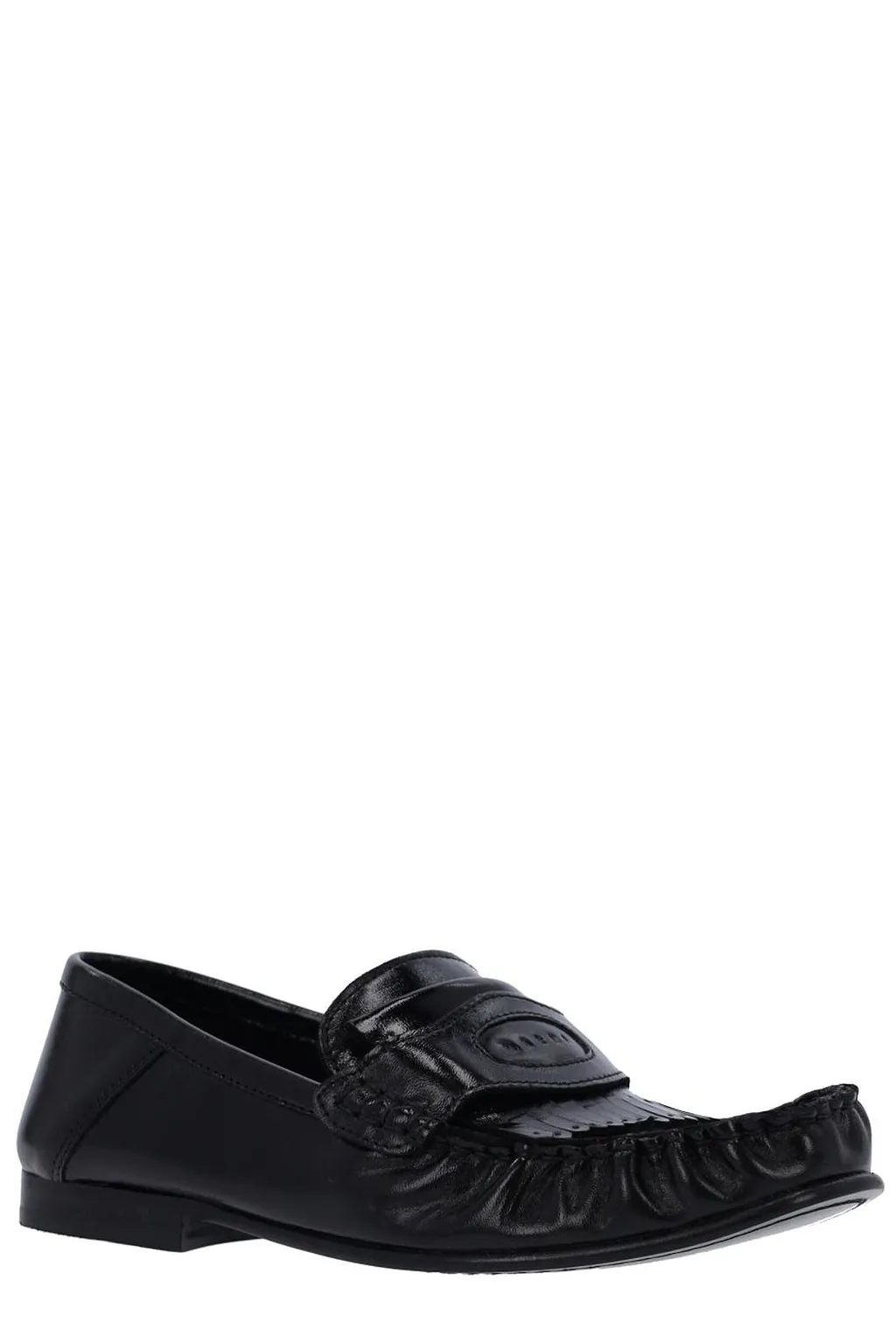 Marni Collapsible Heel Tassel Loafers