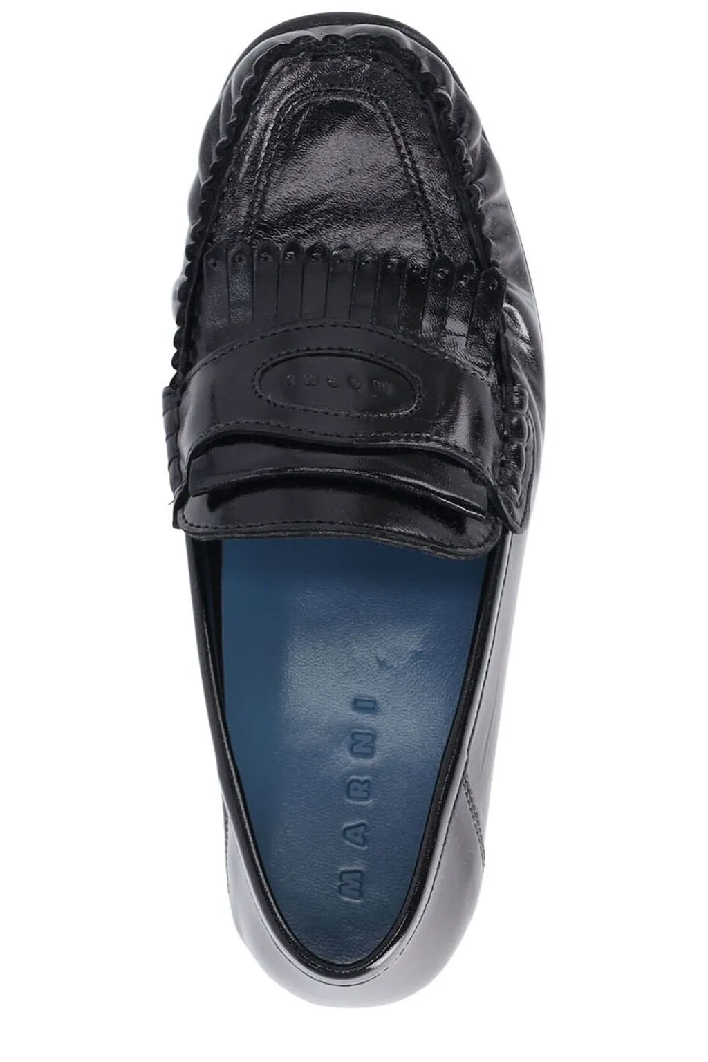 Marni Collapsible Heel Tassel Loafers