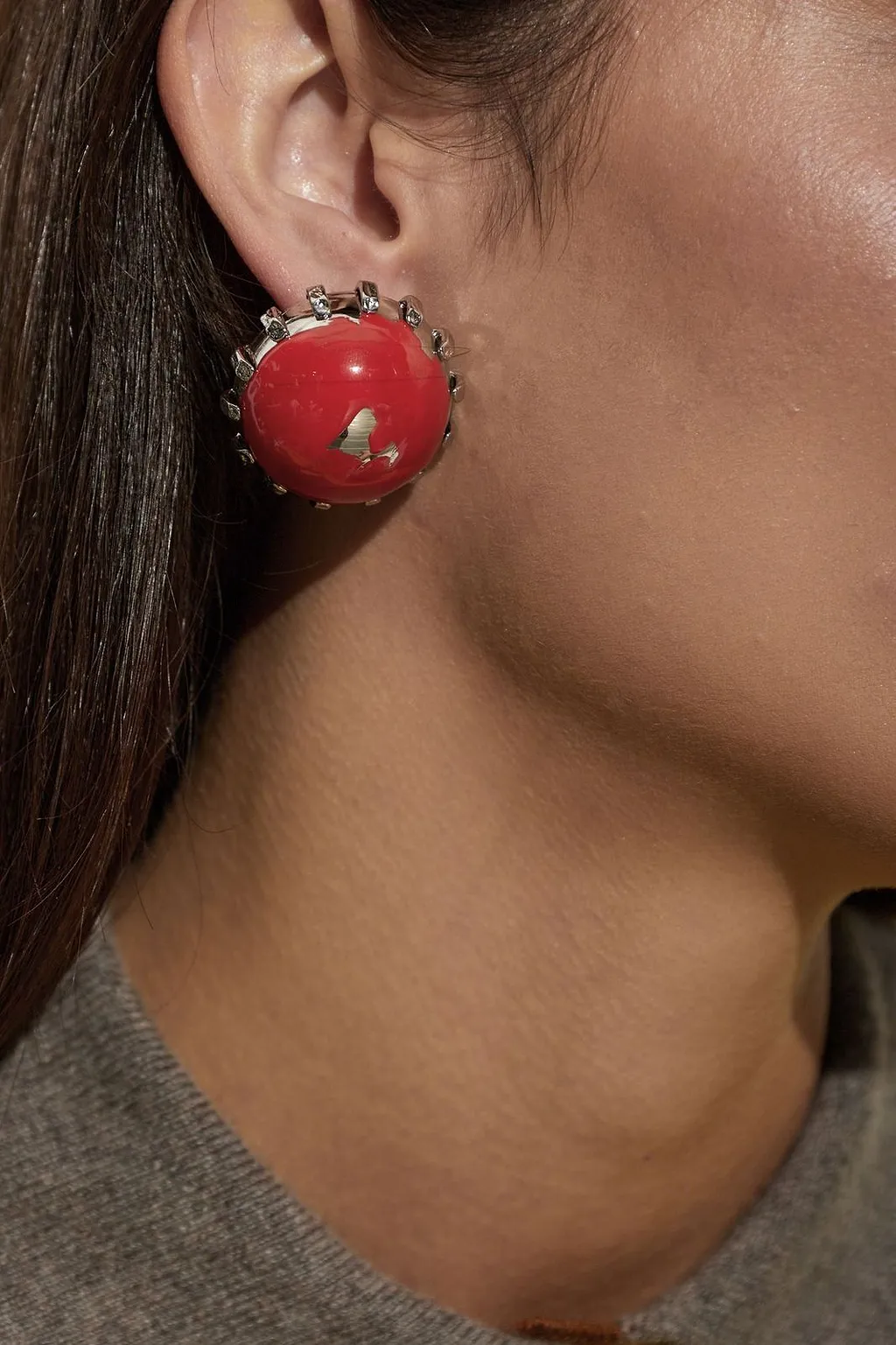 Marni Dome Stud Earrings