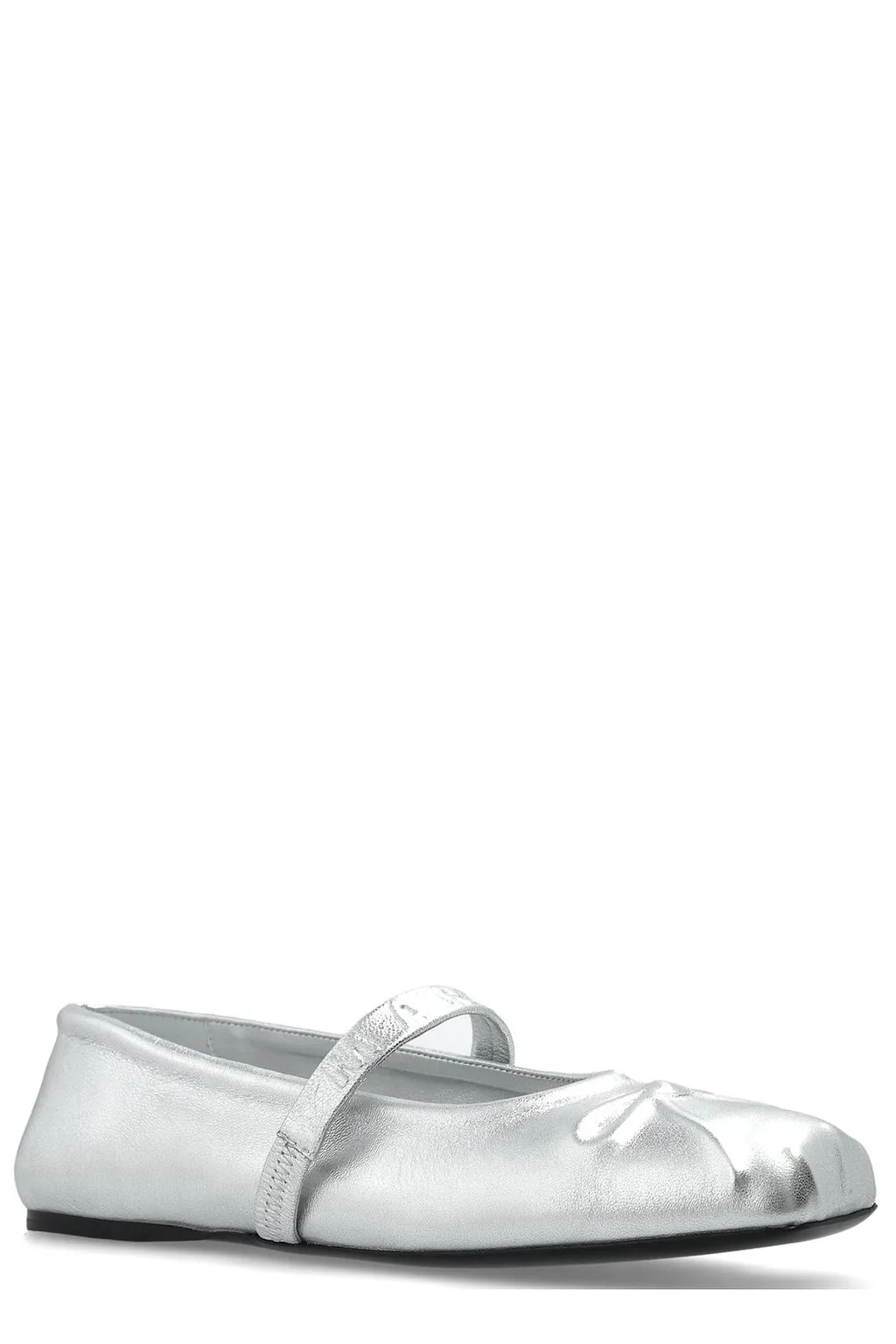 Marni Logo Embossed Ballet Flats