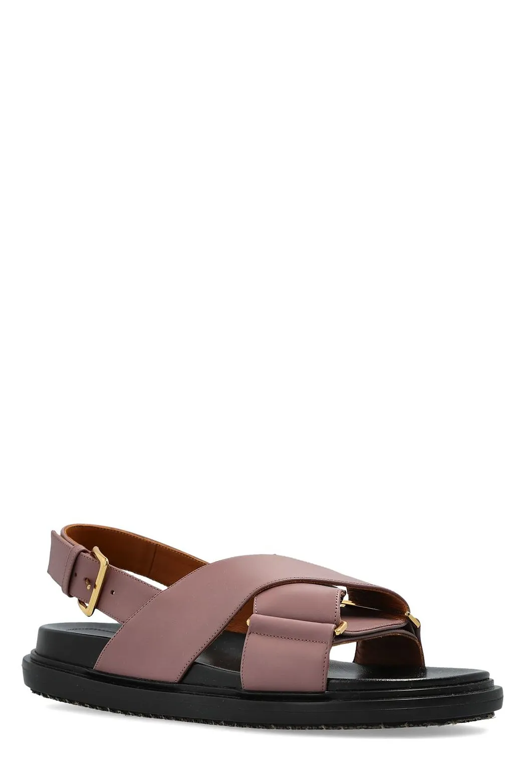 Marni Crisscross Strap Flat Sandals