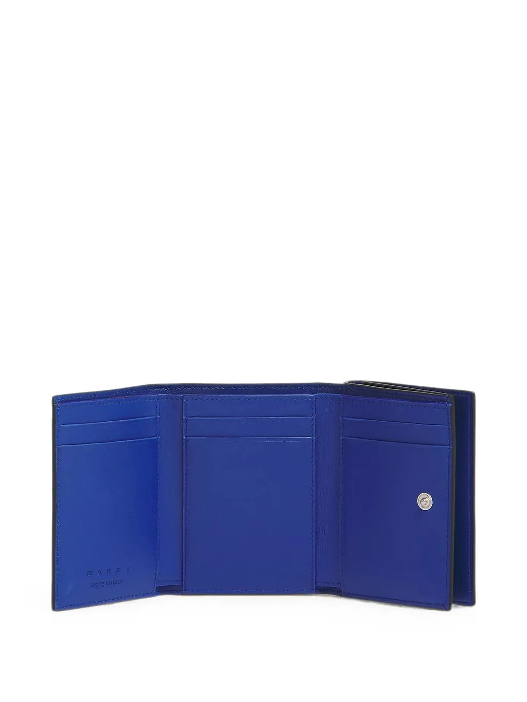 Marni Logo Embroidered Trifold Wallet