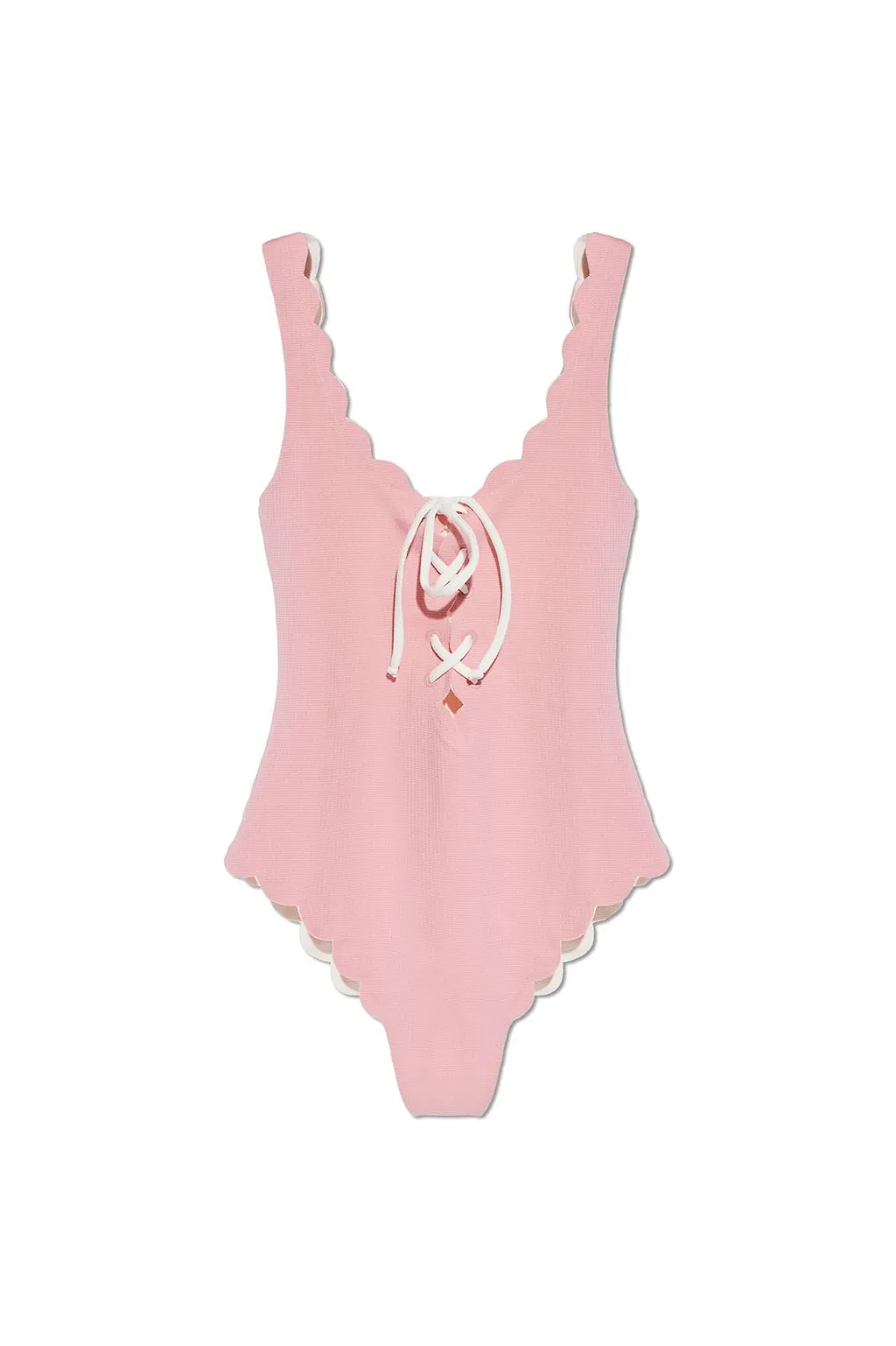 Marysia Palm Springs Lace-Up Swimsuit