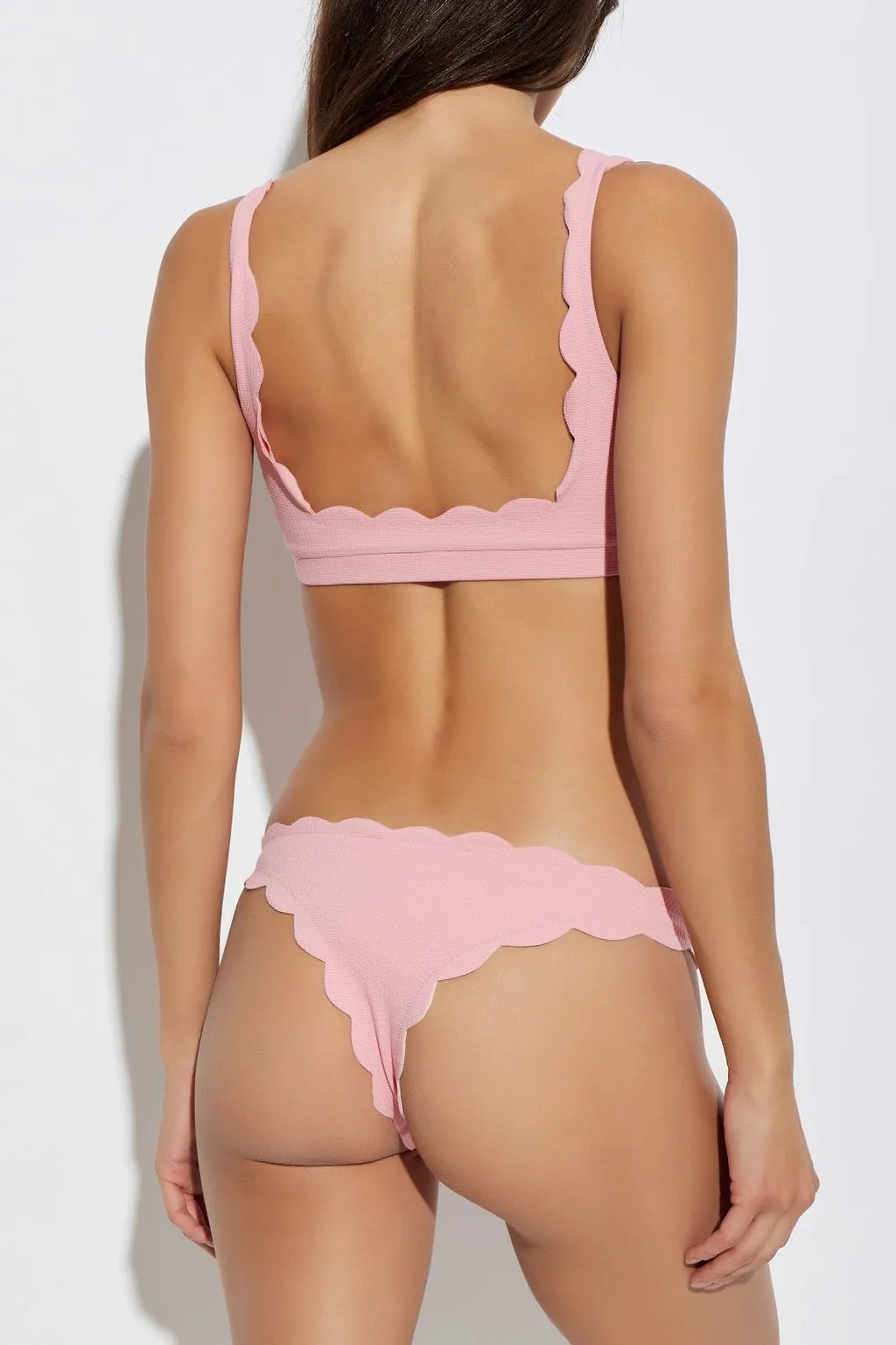 Marysia North Scalloped Bikini Bottoms