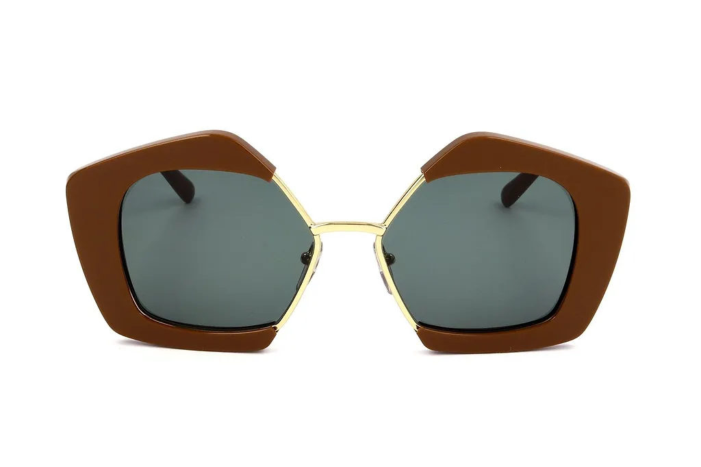 Marni Eyewear Geometric Frame Sunglasses