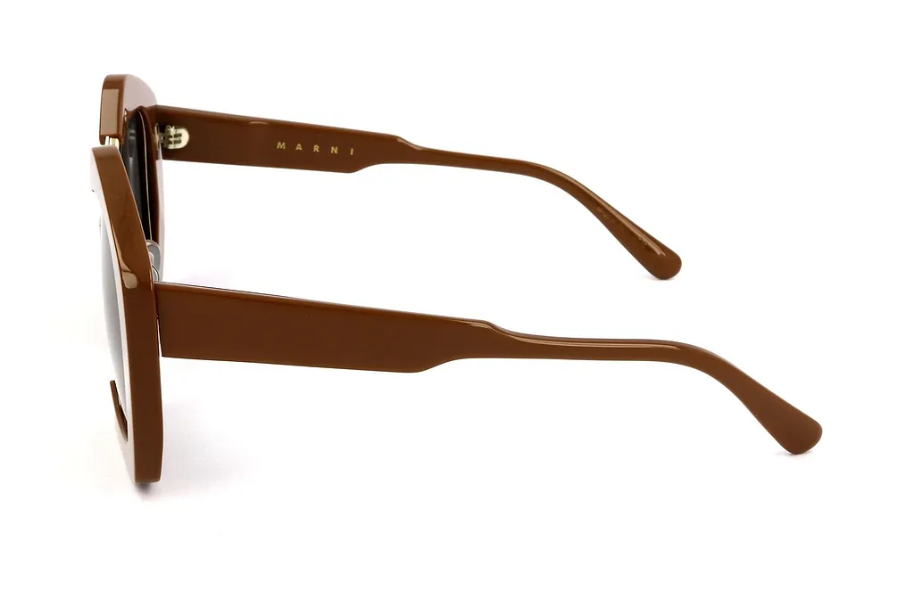 Marni Eyewear Geometric Frame Sunglasses