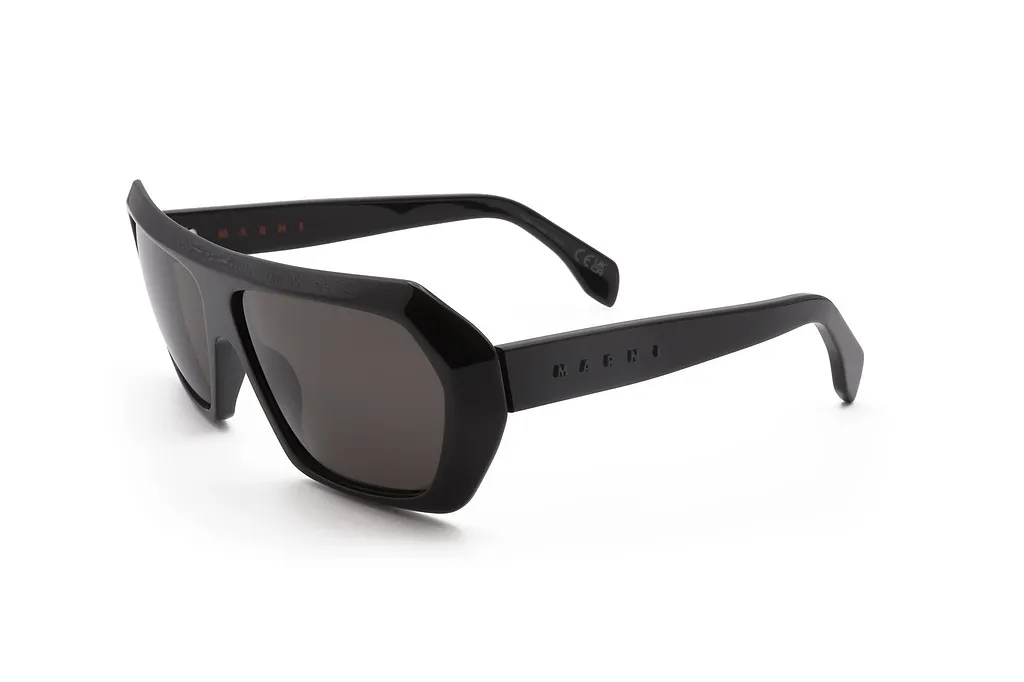 Marni Eyewear Geometric Frame Sunglasses