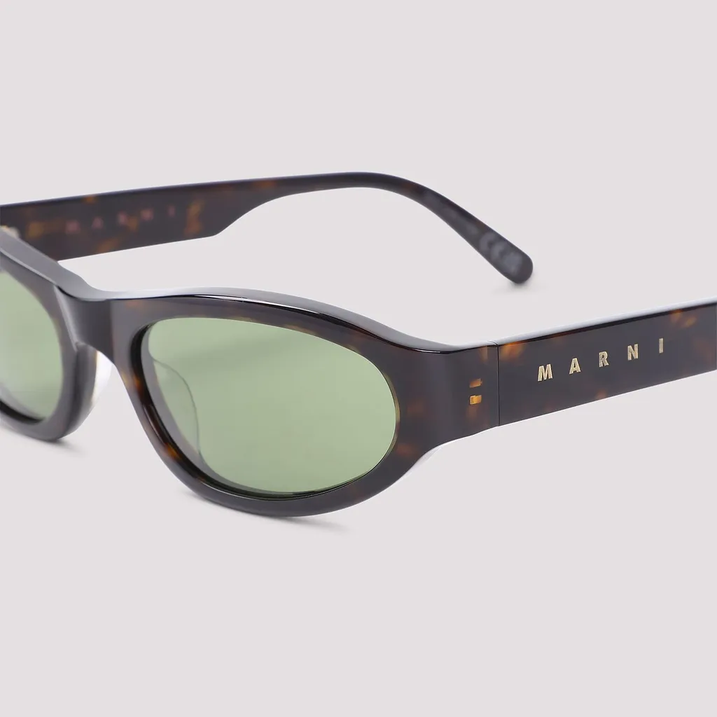Marni Eyewear I5 Zy Oval Sunglasses