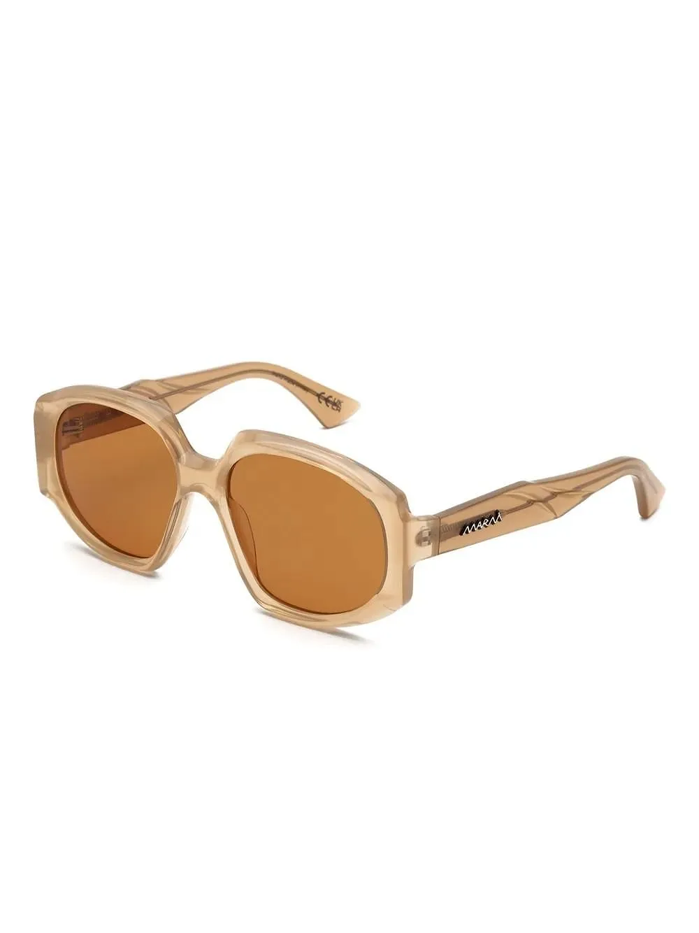 Marni Eyewear Irregular Frame Sunglasses