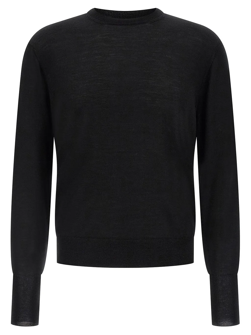 Fine Knit Crew Neck Sweater