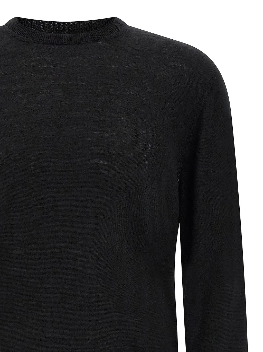 Fine Knit Crew Neck Sweater
