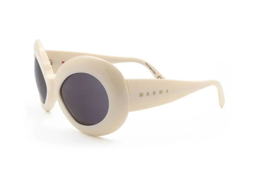Marni Eyewear Lake Of Fire Oval Sunglasses