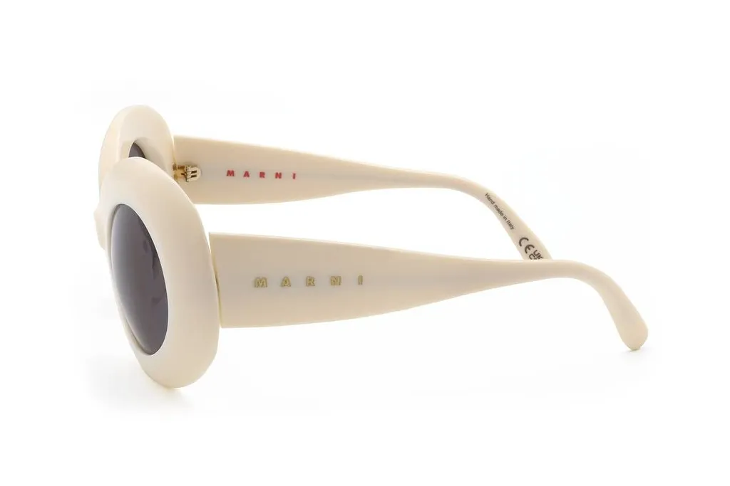 Marni Eyewear Lake Of Fire Oval Sunglasses