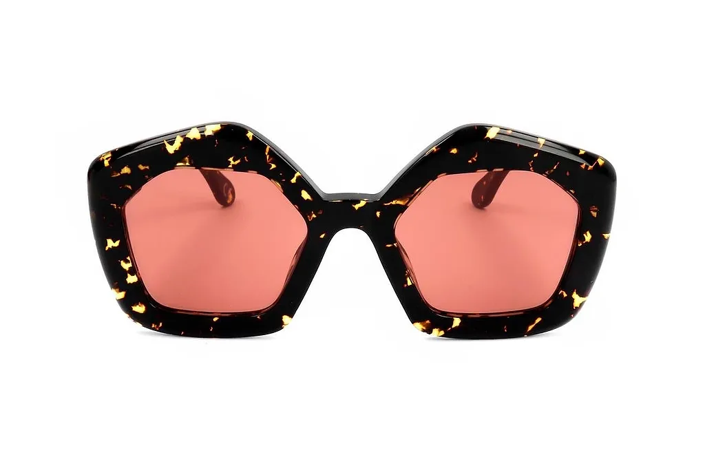 Marni Eyewear Laughing Waters Square Sunglasses
