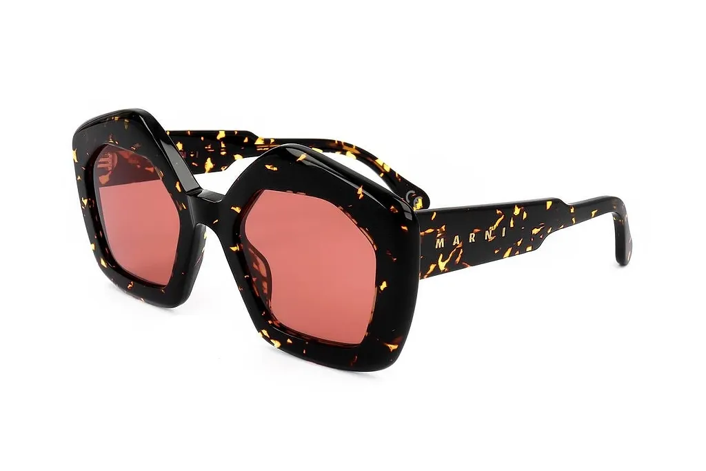 Marni Eyewear Laughing Waters Square Sunglasses