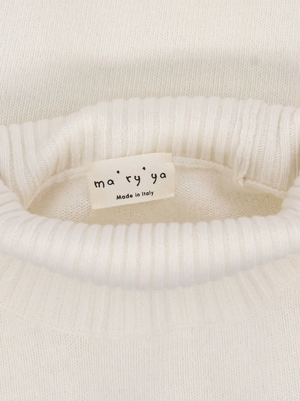 Ribbed Turtleneck Knitted Sweater