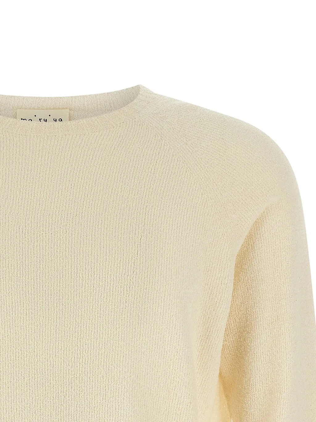 Maya Spongy Boat-Neck Knitted Sweater Ry