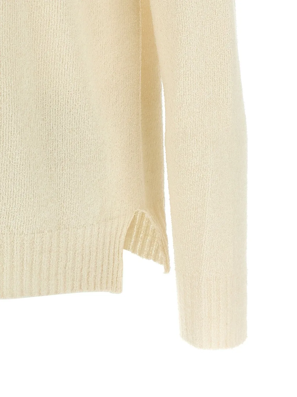 Maya Spongy Boat-Neck Knitted Sweater Ry