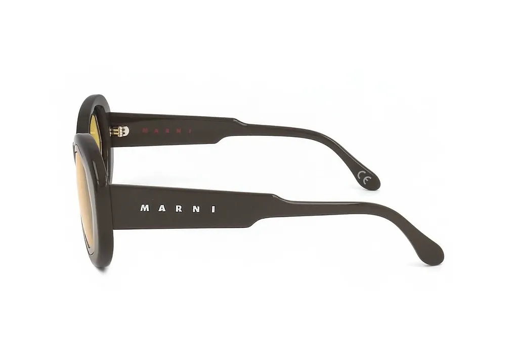 Marni Eyewear Mount Bromo Oval Sunglasses