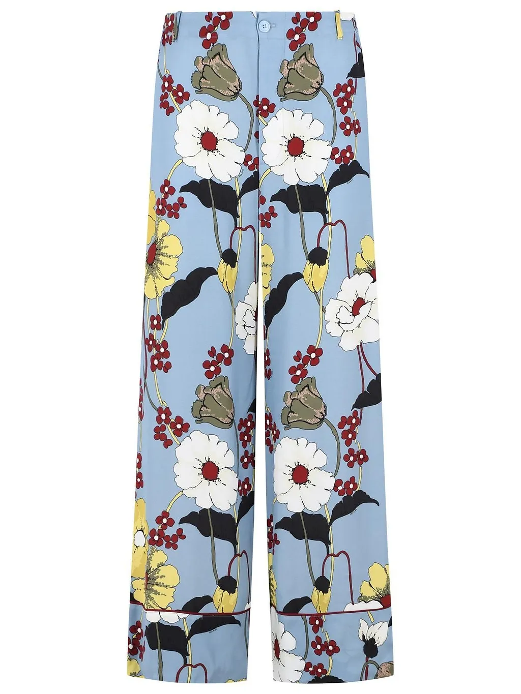Marni Melodia Print Envers Satin Trousers