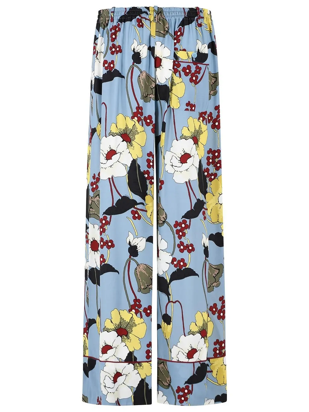 Marni Melodia Print Envers Satin Trousers