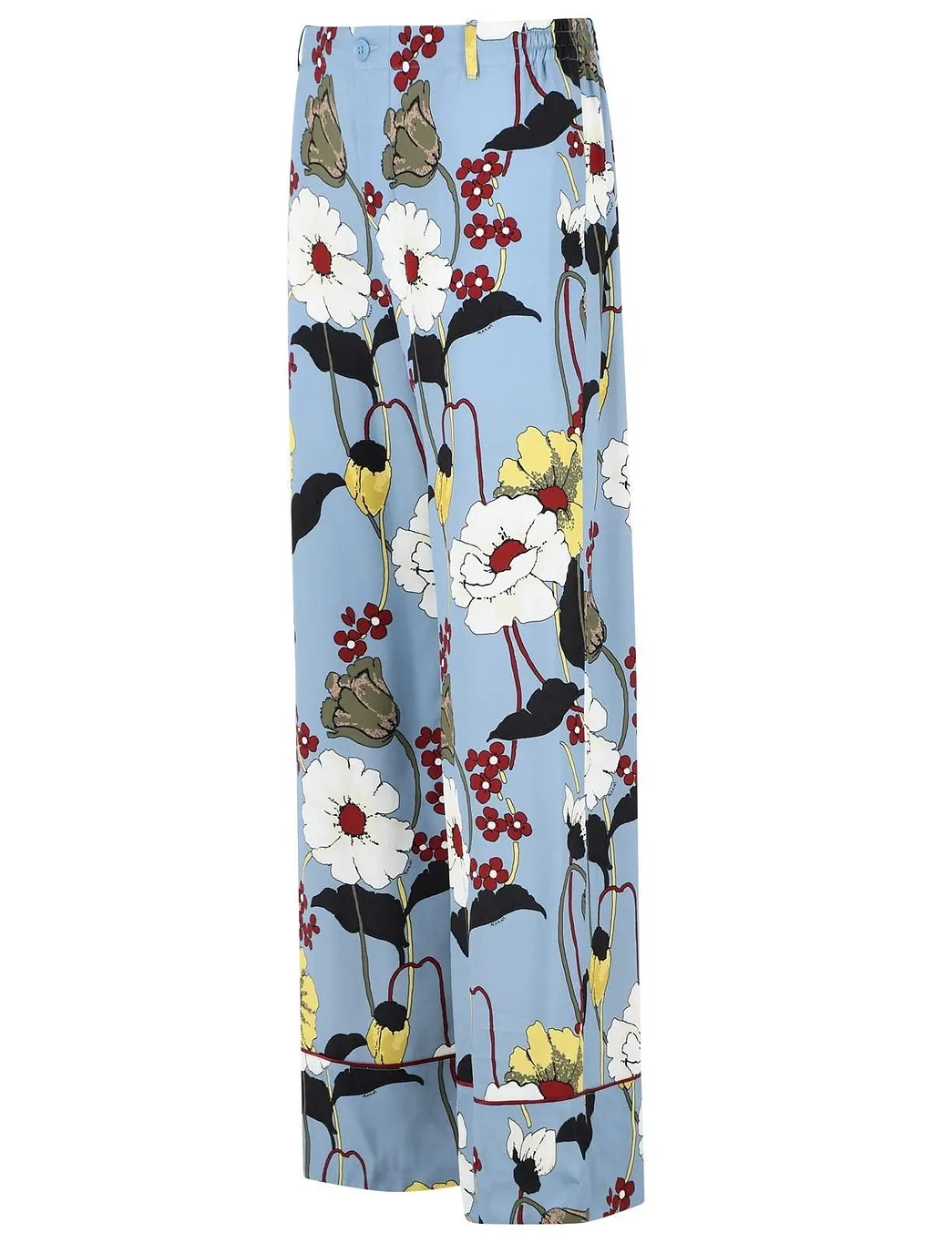 Marni Melodia Print Envers Satin Trousers