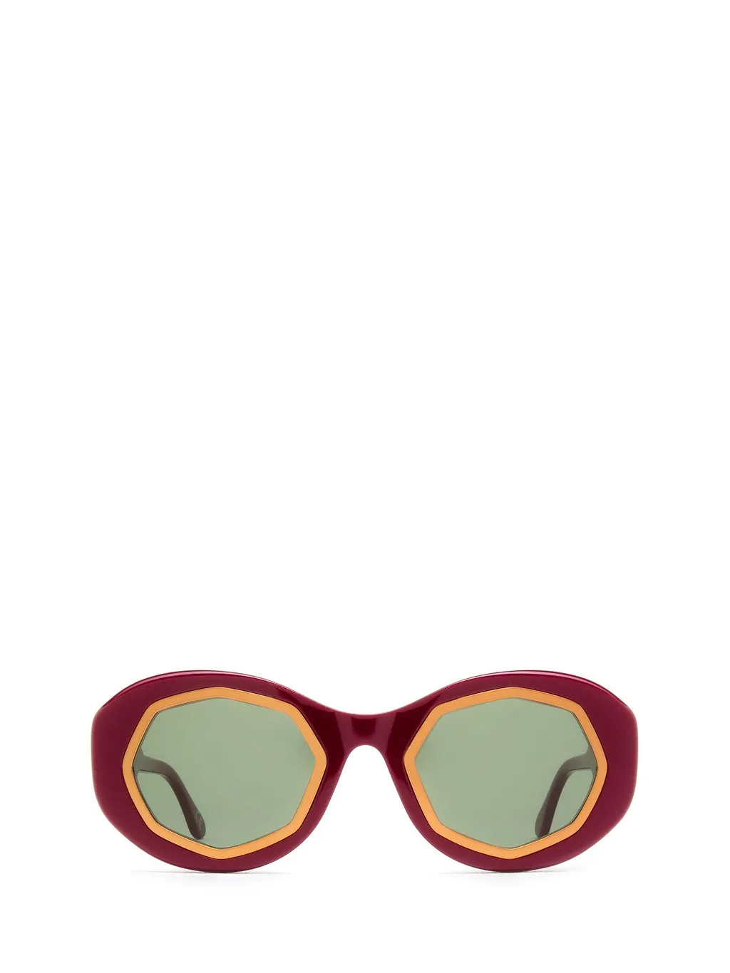 Marni Eyewear Oval-Frame Sunglasses