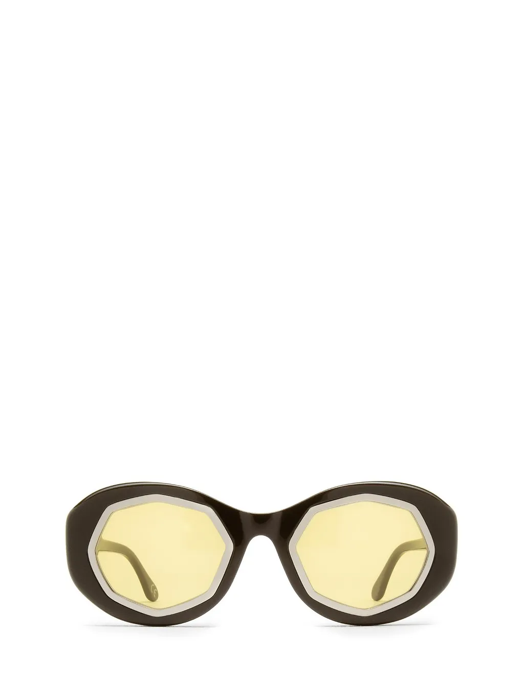 Marni Eyewear Oval-Frame Sunglasses