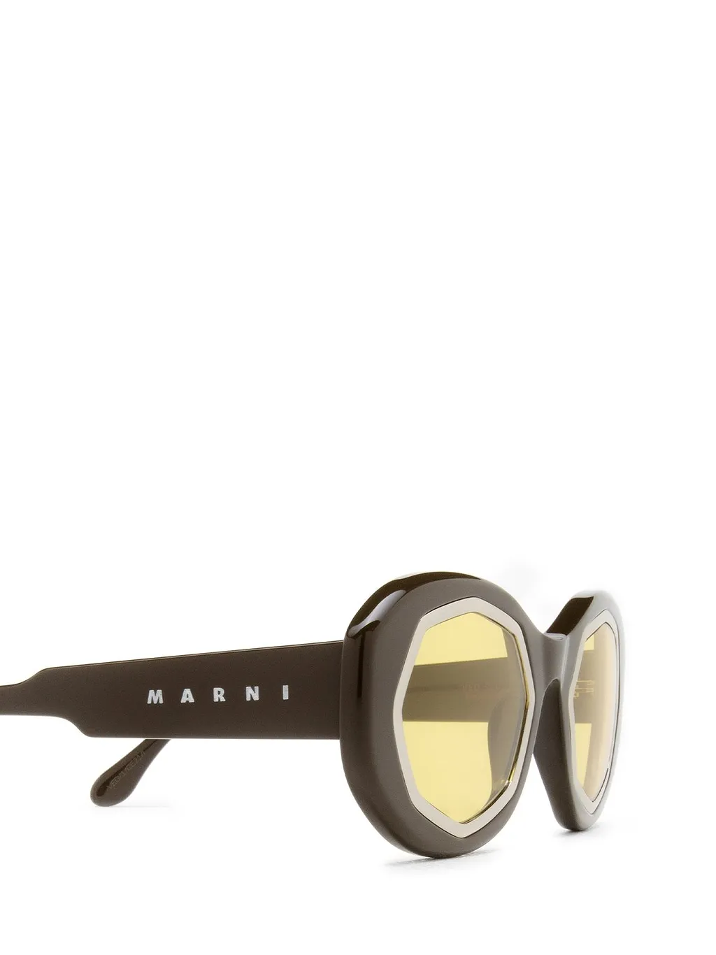 Marni Eyewear Oval-Frame Sunglasses
