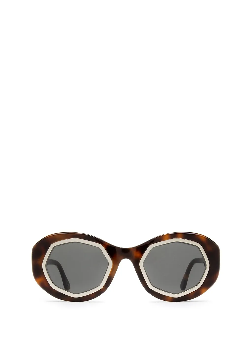 Marni Eyewear Oval-Frame Sunglasses