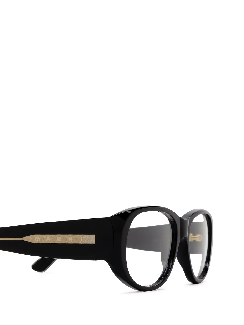 Marni Eyewear Oval Frame Glasses