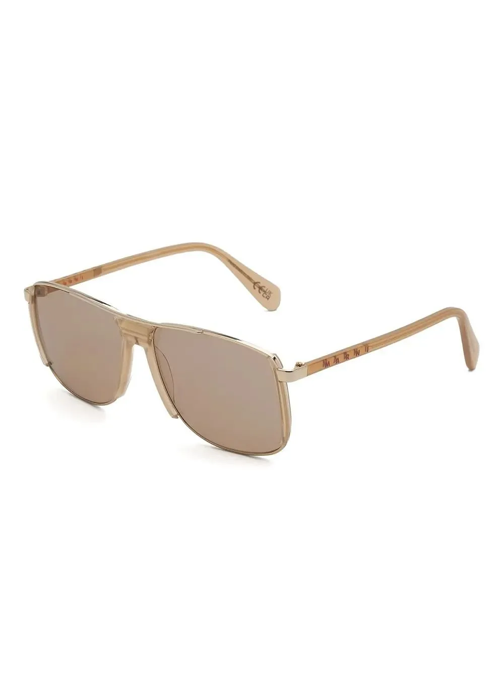 Marni Eyewear Pilot Frame Sunglasses