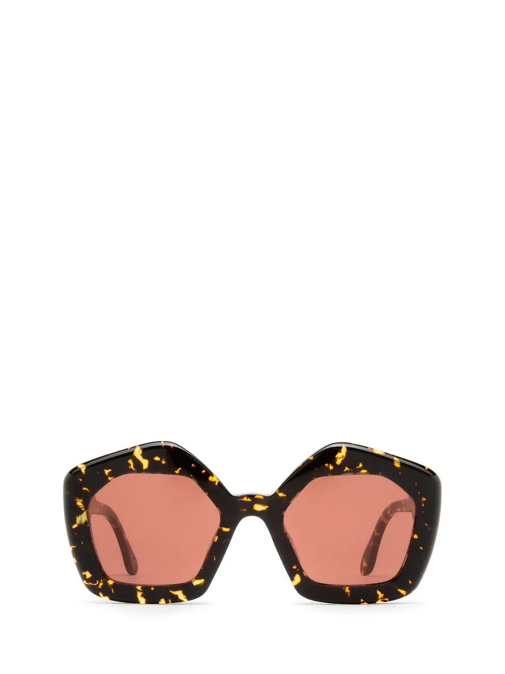 Marni Eyewear Pentagon Frame Sunglasses