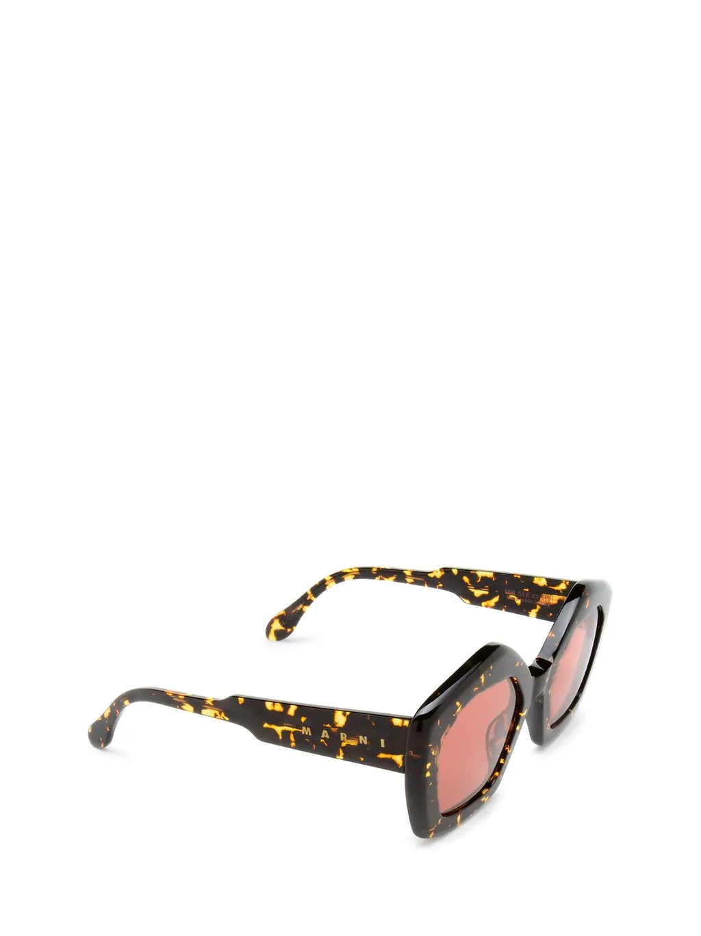 Marni Eyewear Pentagon Frame Sunglasses