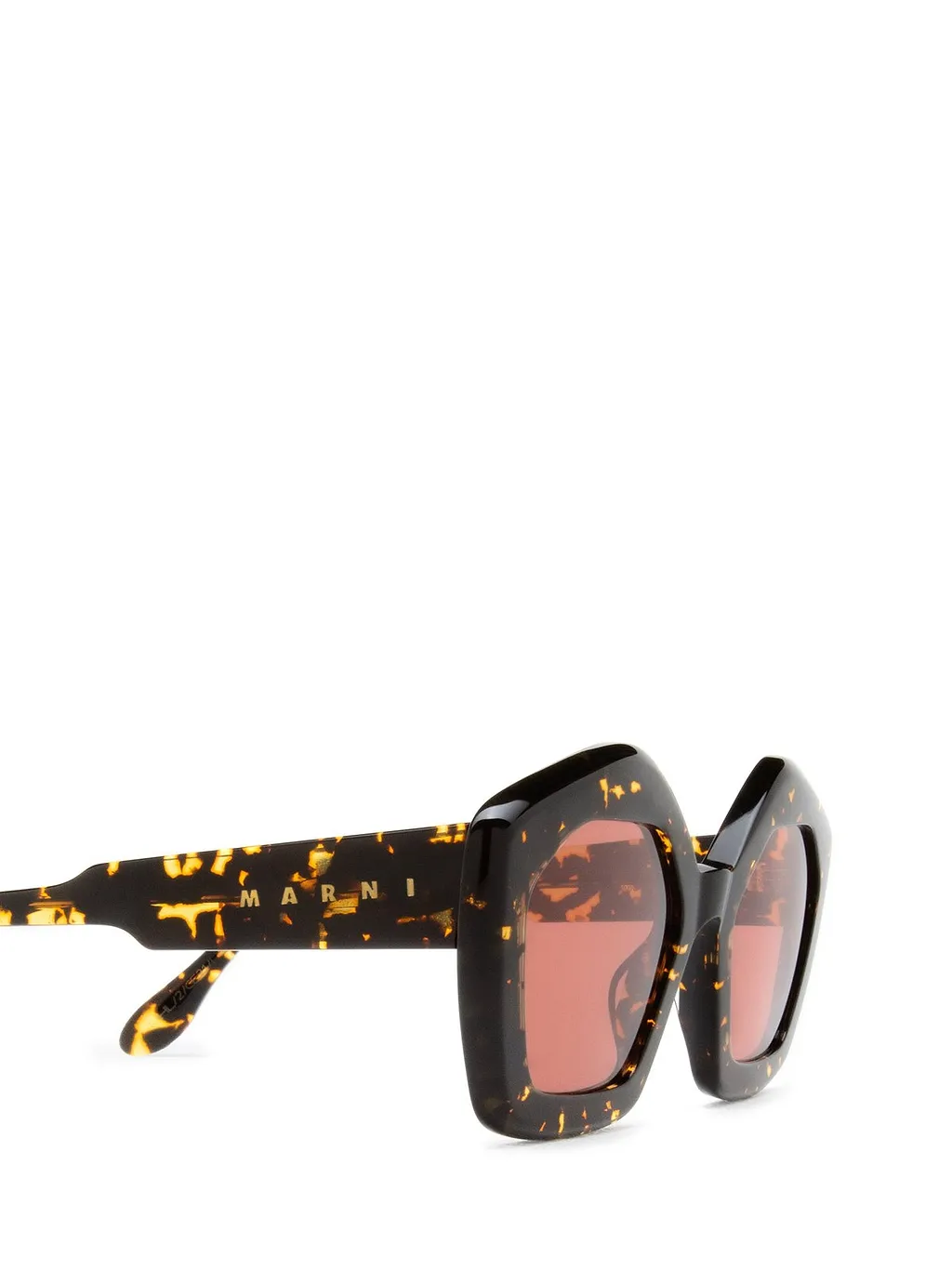 Marni Eyewear Pentagon Frame Sunglasses
