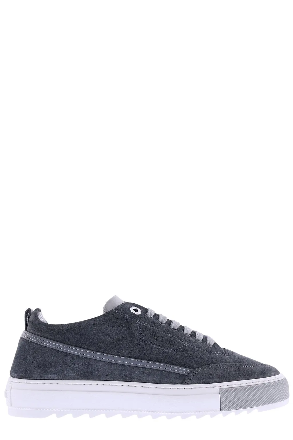Mason Garments Round Toe Lace-Up Sneakers