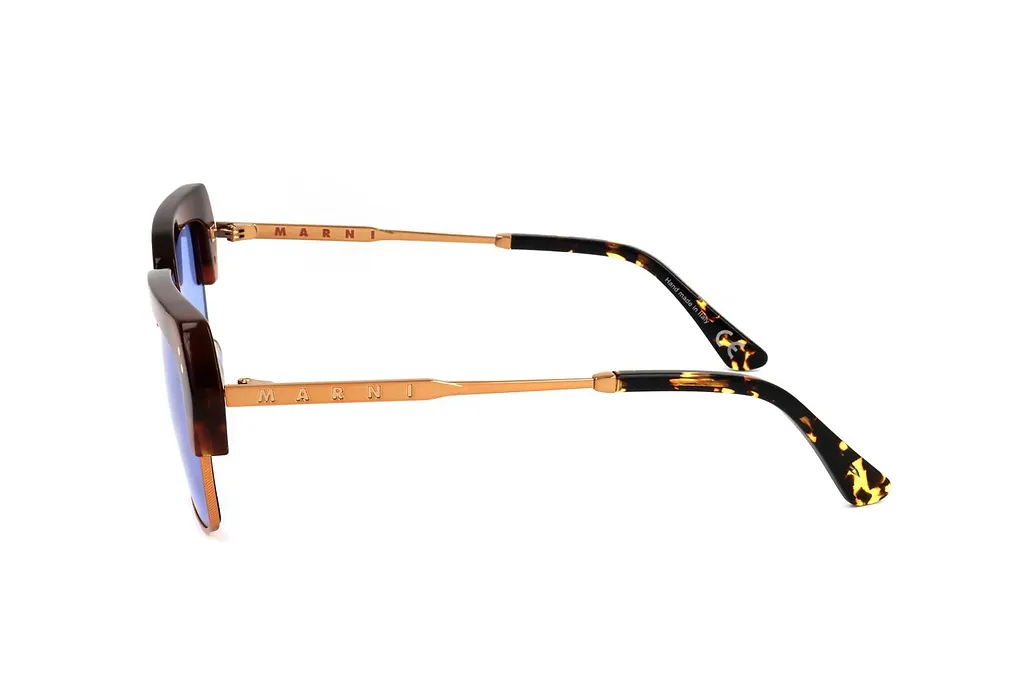 Marni Eyewear Three Gorges Square Sunglasses