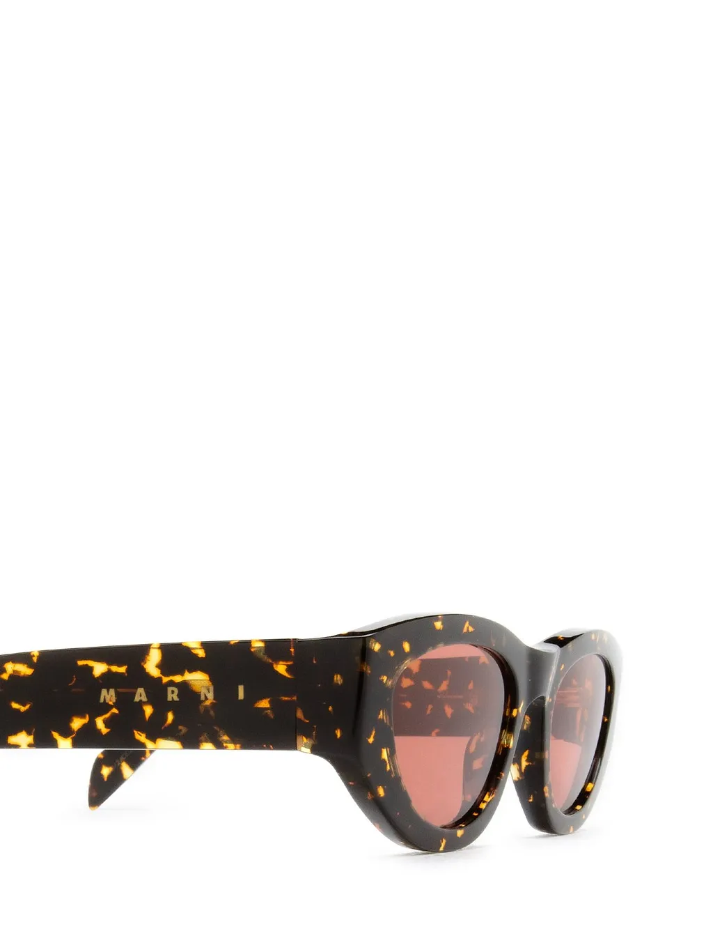 Marni Eyewear Triangle Frame Sunglasses