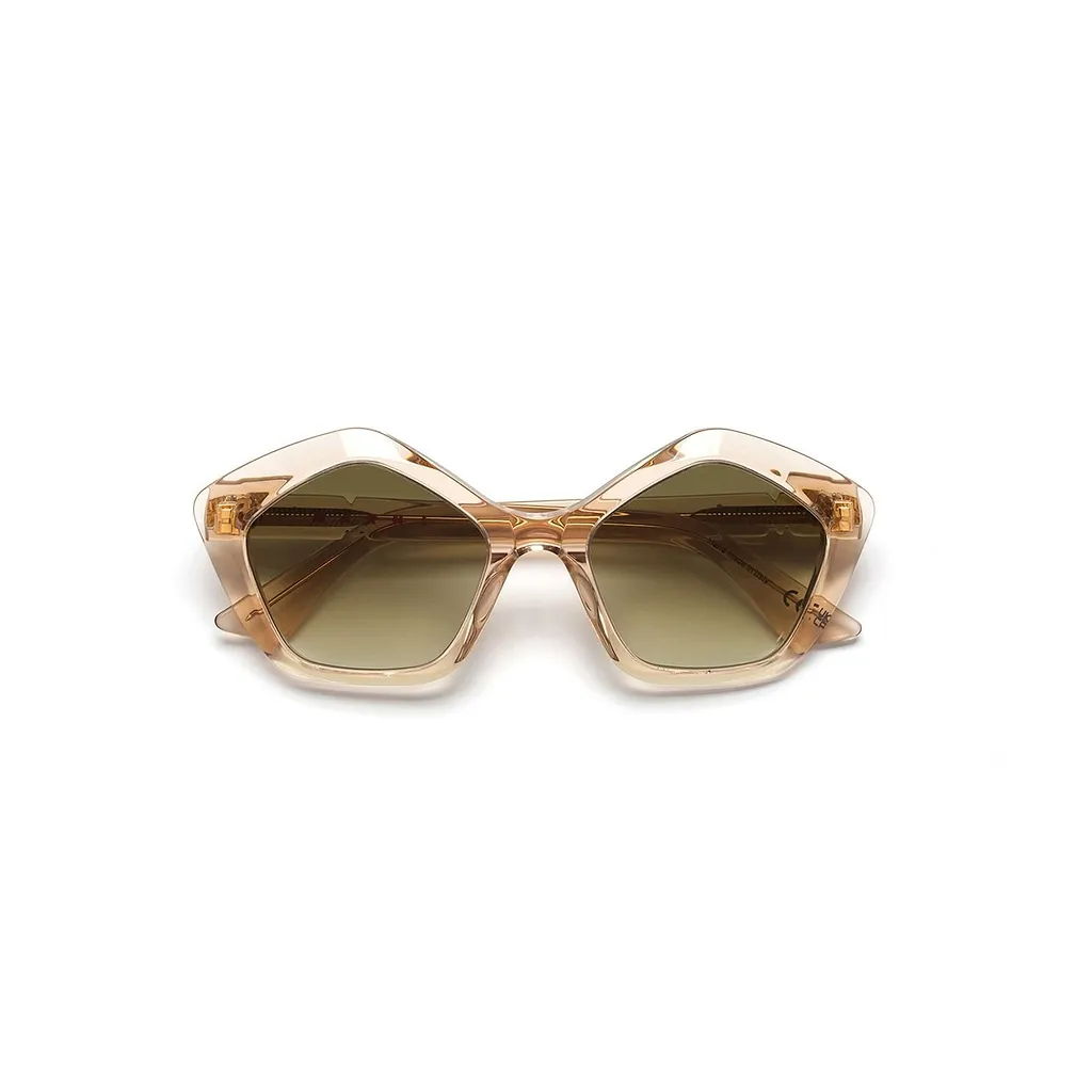 Eluvi Geometric-Frame Sunglasses