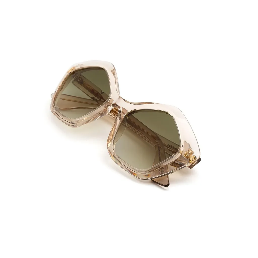 Eluvi Geometric-Frame Sunglasses