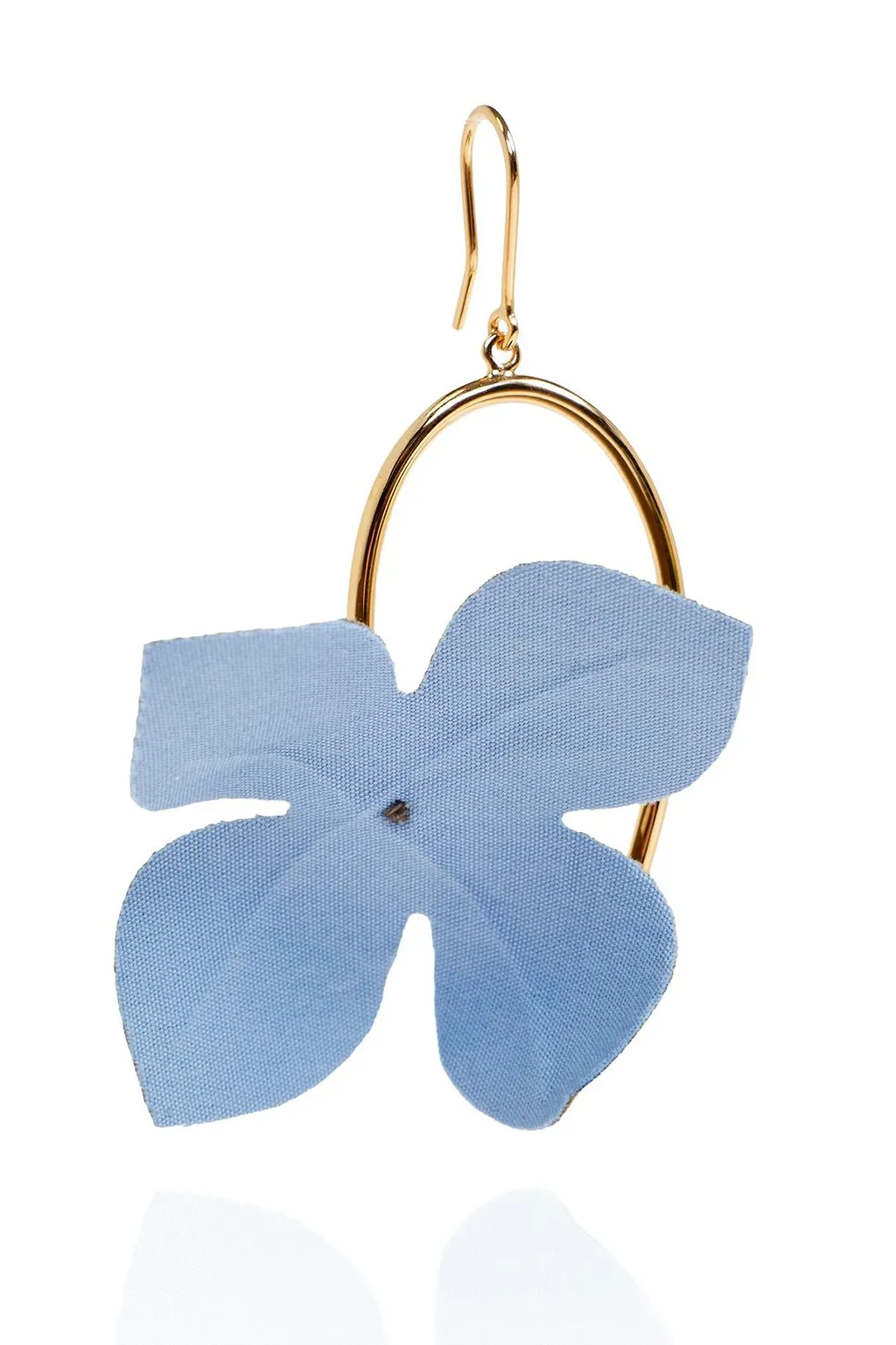 Marni Poplin Flower Hook Earrings