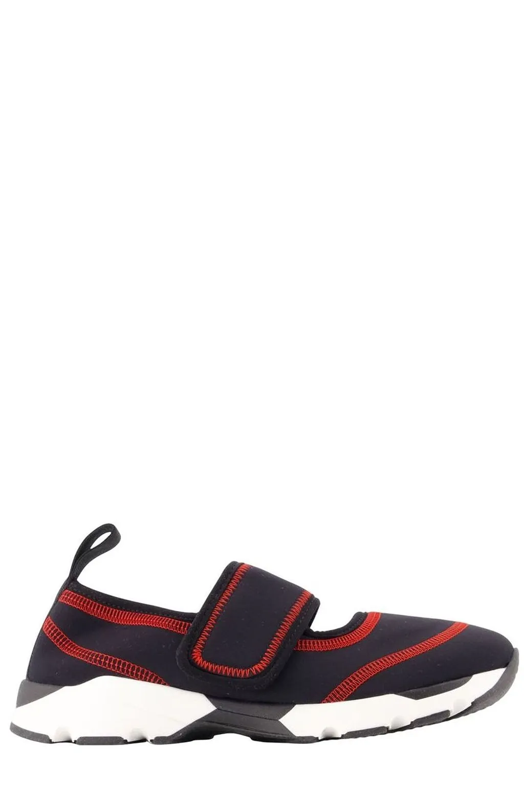 Marni Round Toe Strap Sneakers