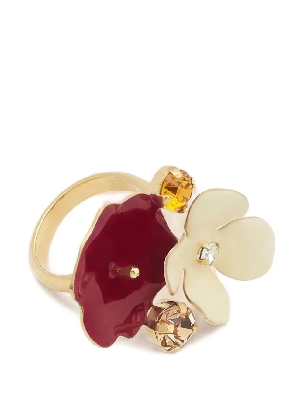 Flower Embellished Ring