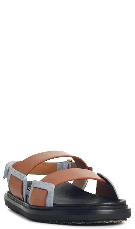Marni Fussbett Double-Strap Sandals