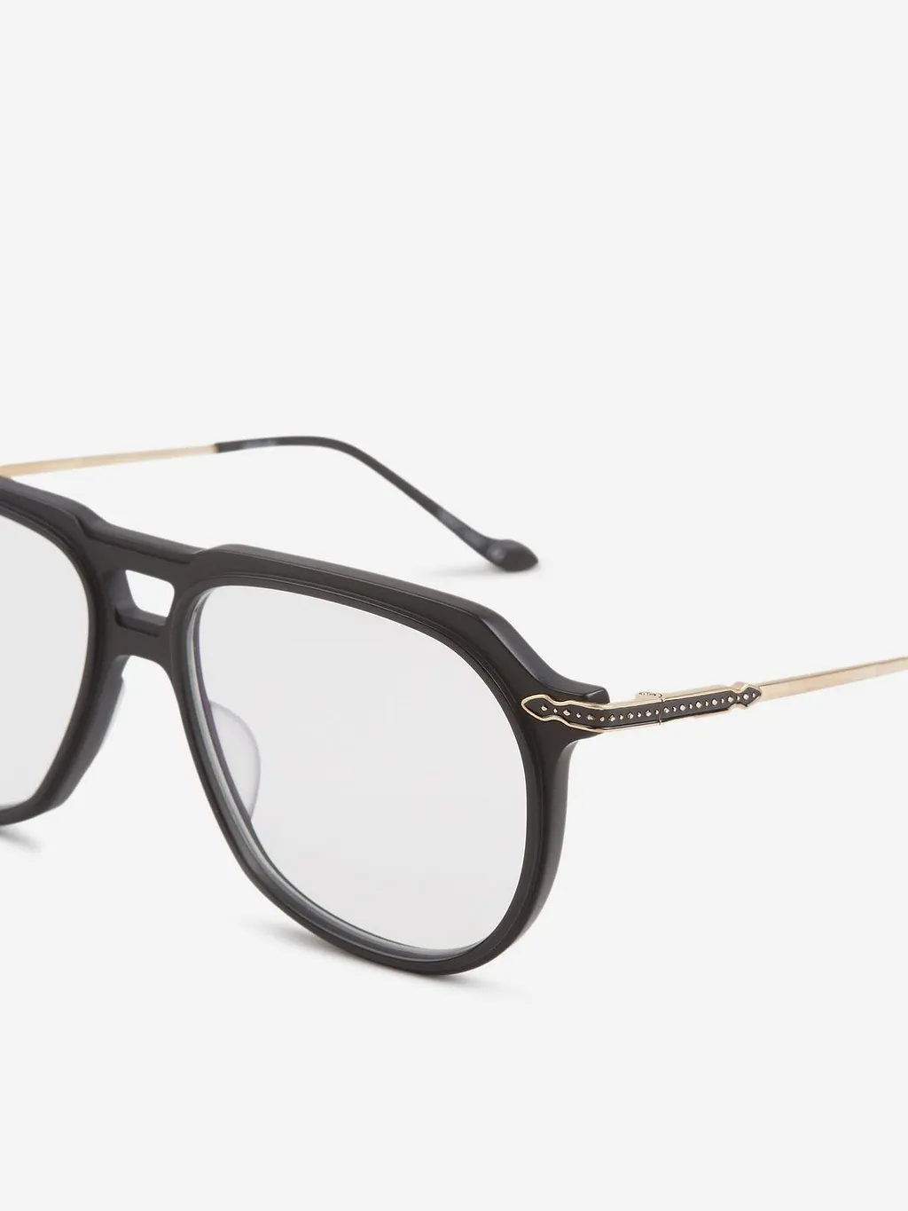 Matsuda Square Frame Browline Glasses