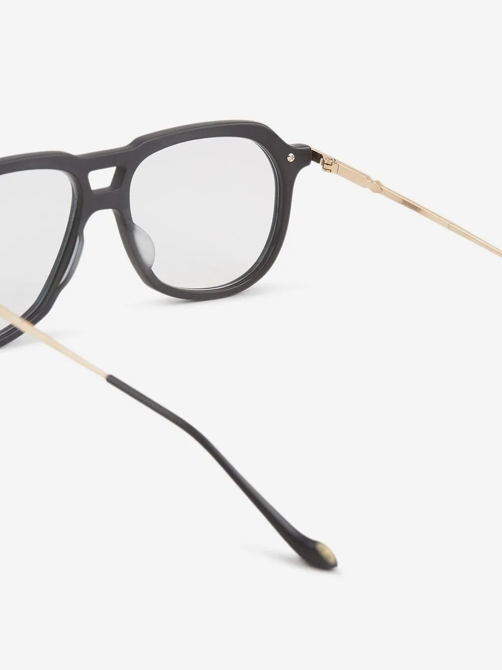 Matsuda Square Frame Browline Glasses