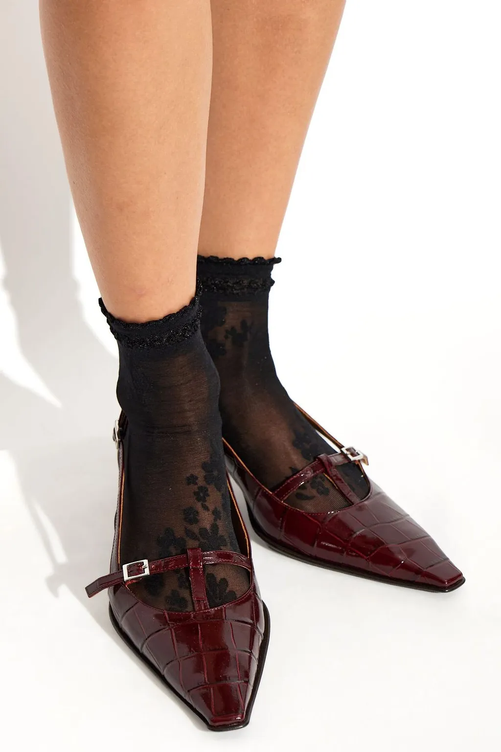 Marni Slingback Pointed Heeled Pumps