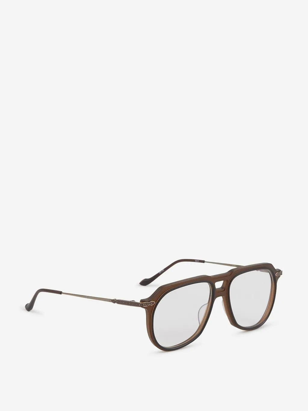 Matsuda Square Frame Browline Glasses