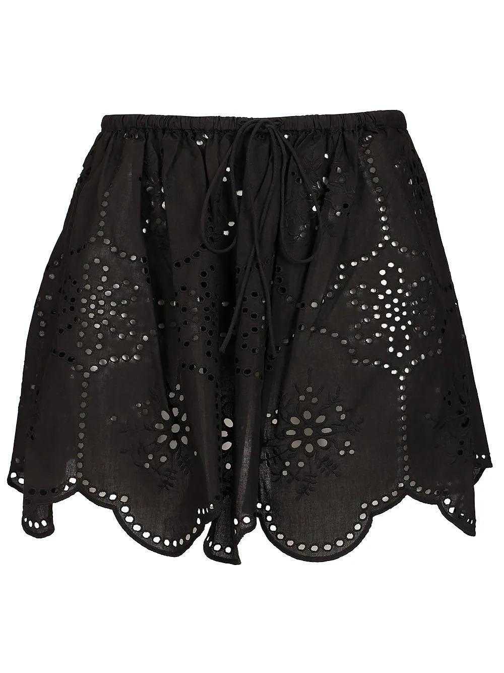 Matteau Broderie Embroidered Mini Skirt