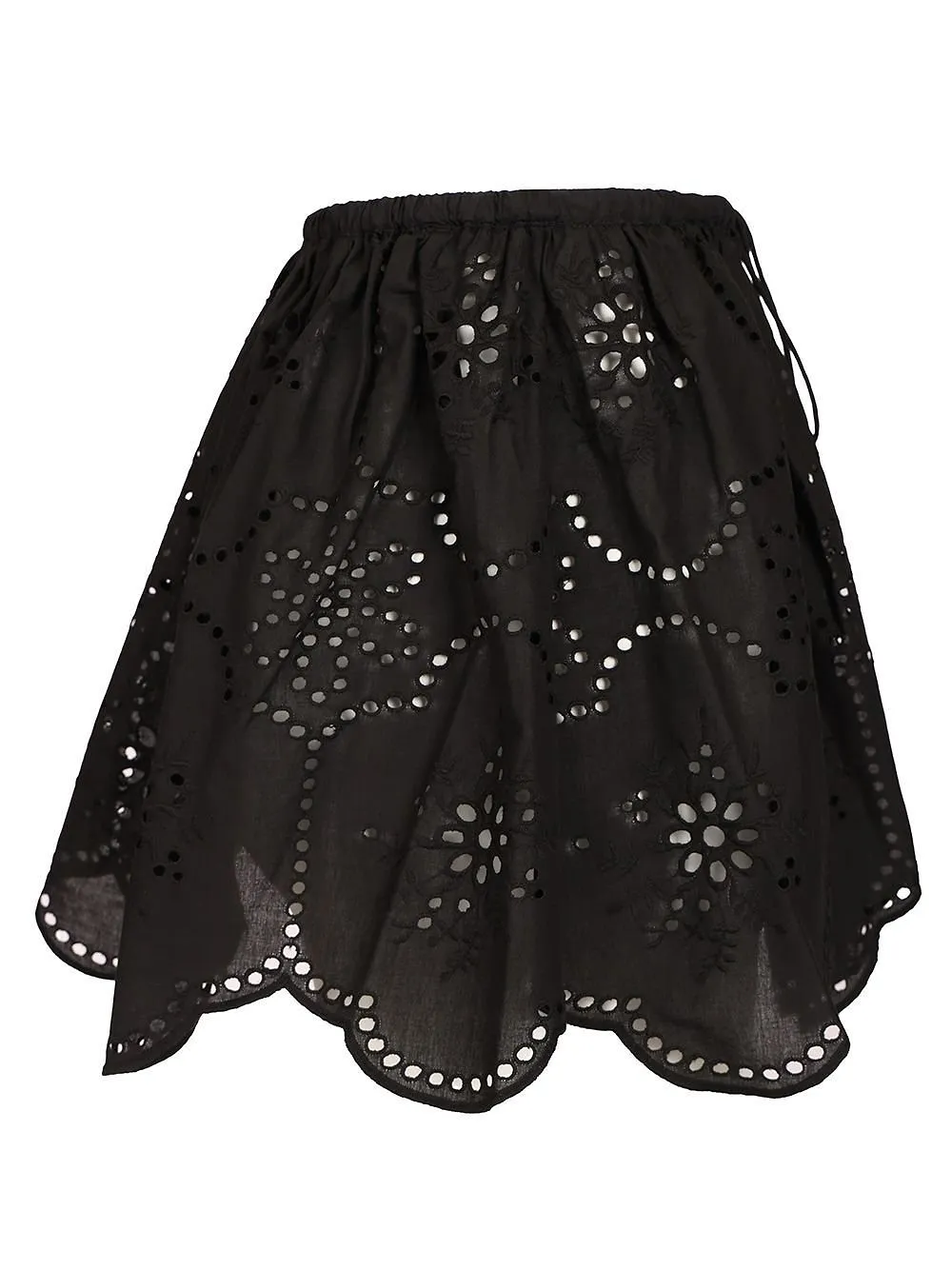 Matteau Broderie Embroidered Mini Skirt